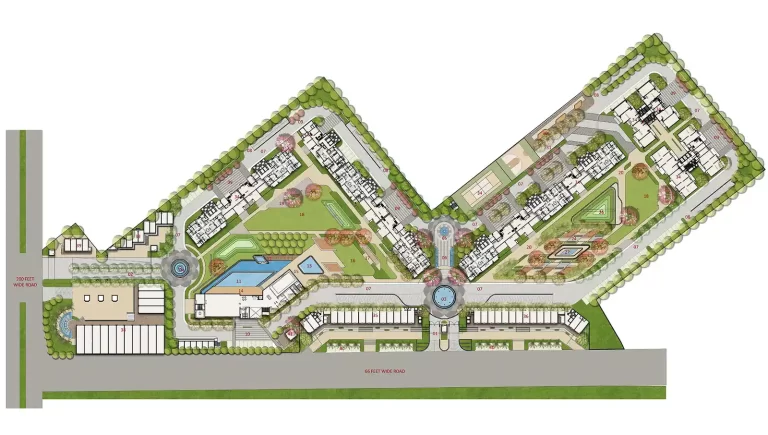 Affinity Belgravia site plan
